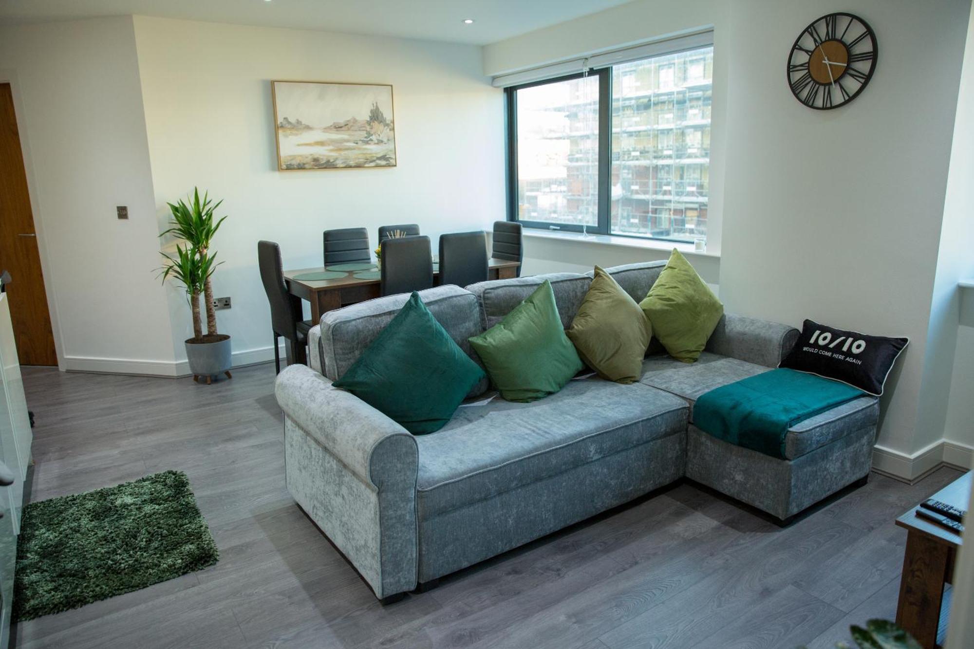 Sweet Stay, 2 Bed Apartment Бірмінгем Екстер'єр фото